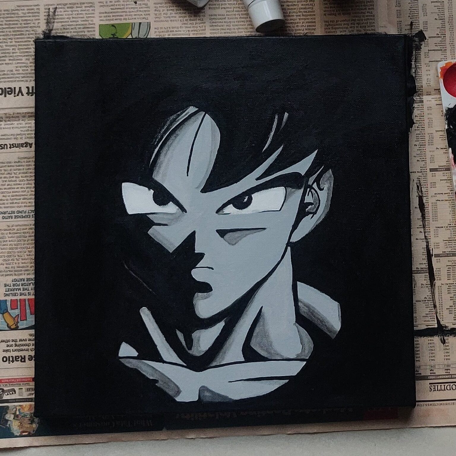 Painting 1: Goku
