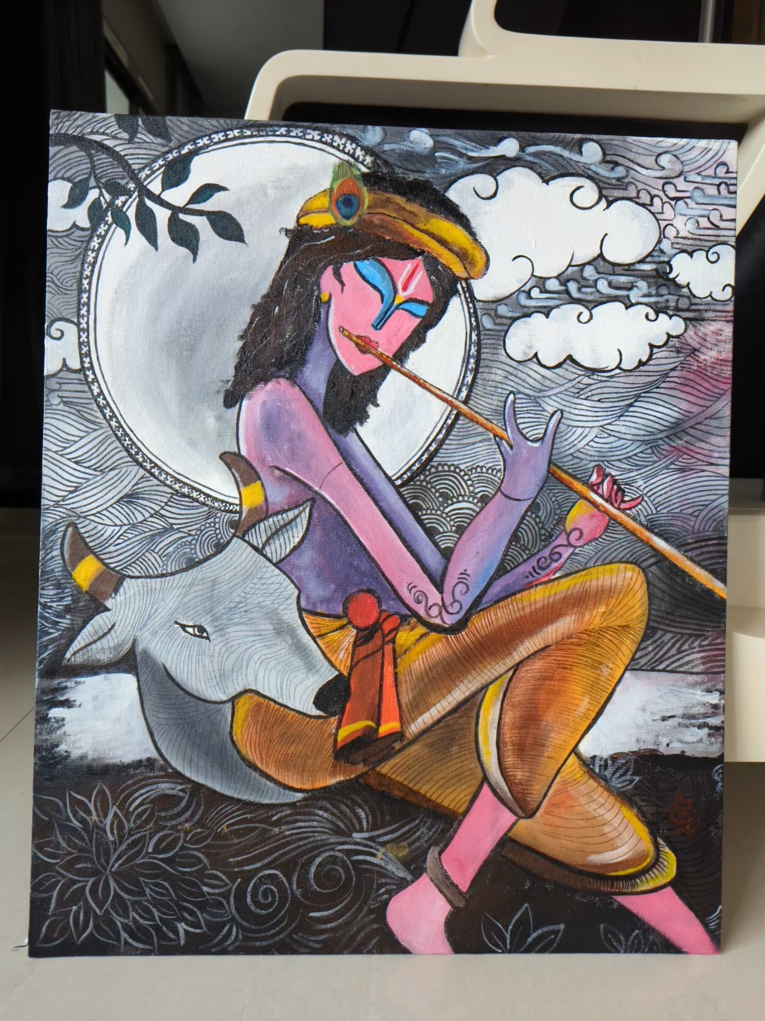 Painting 4: Krishna